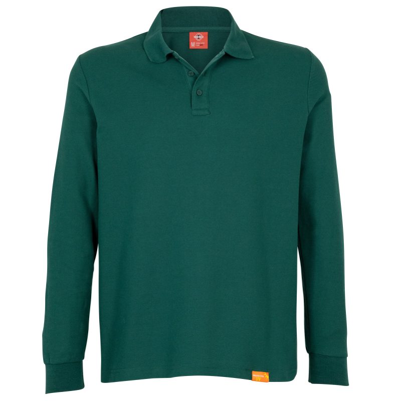 Polera hombre 60 alg 40 Verde