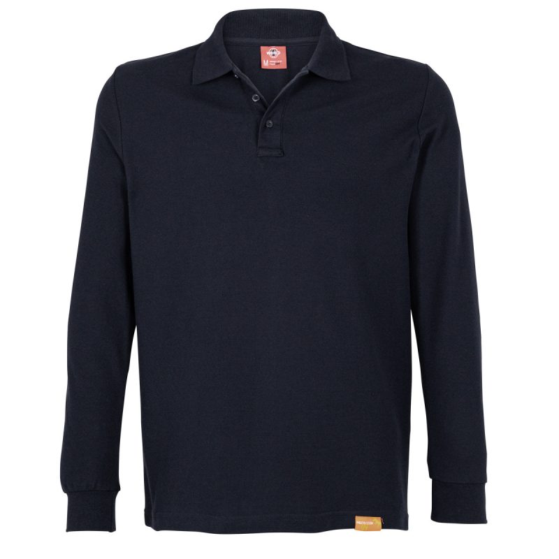 Polera hombre 60 alg 40 negra