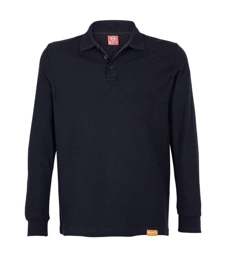 Polera hombre 60 alg 40 negra