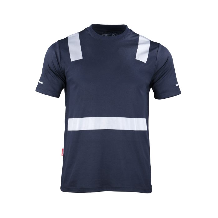 Polera Hibrida Cinta Reflectante M_C-0139H - Imagen 1
