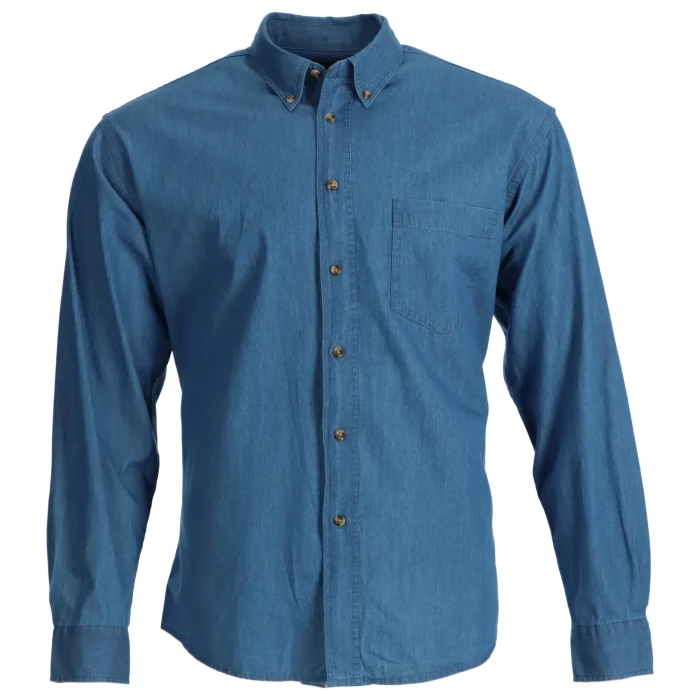 Camisa de Mezclilla-0414H - Imagen 1