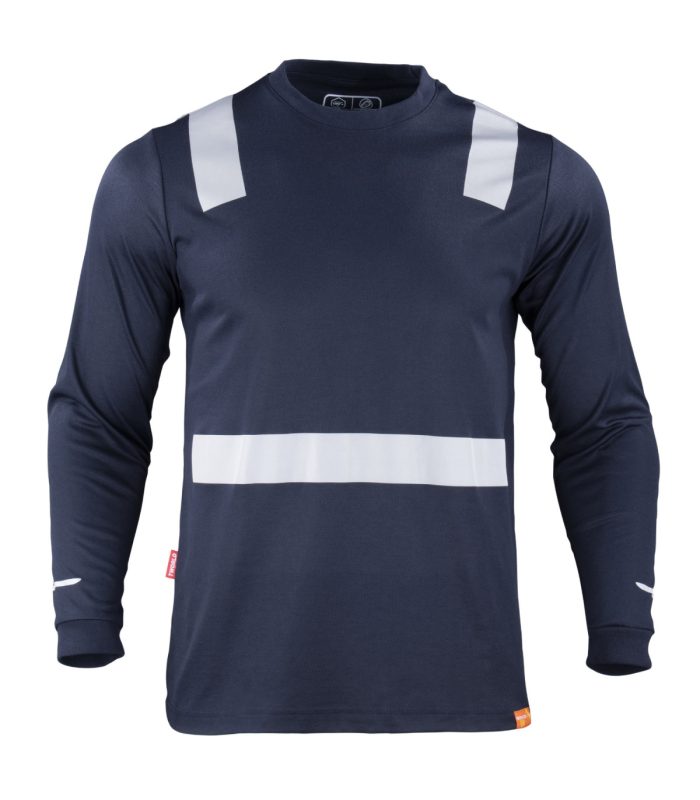Polera Hibrida Cinta Reflectante M_L-0140H - Imagen 1