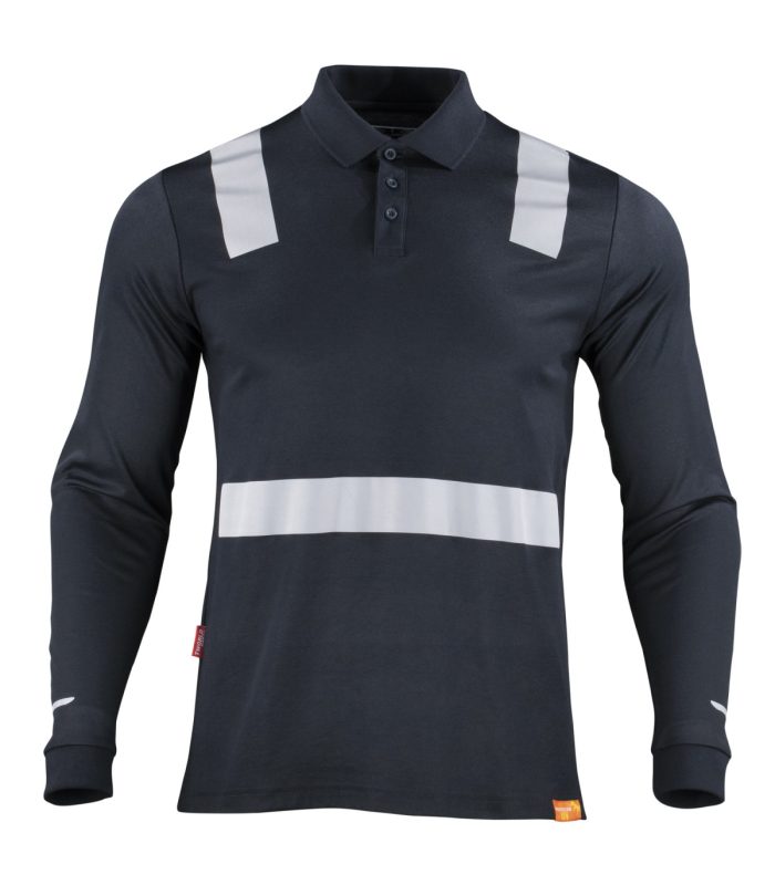 Polera Hibrida Cuello Camisero M_L 0144H - Imagen 1