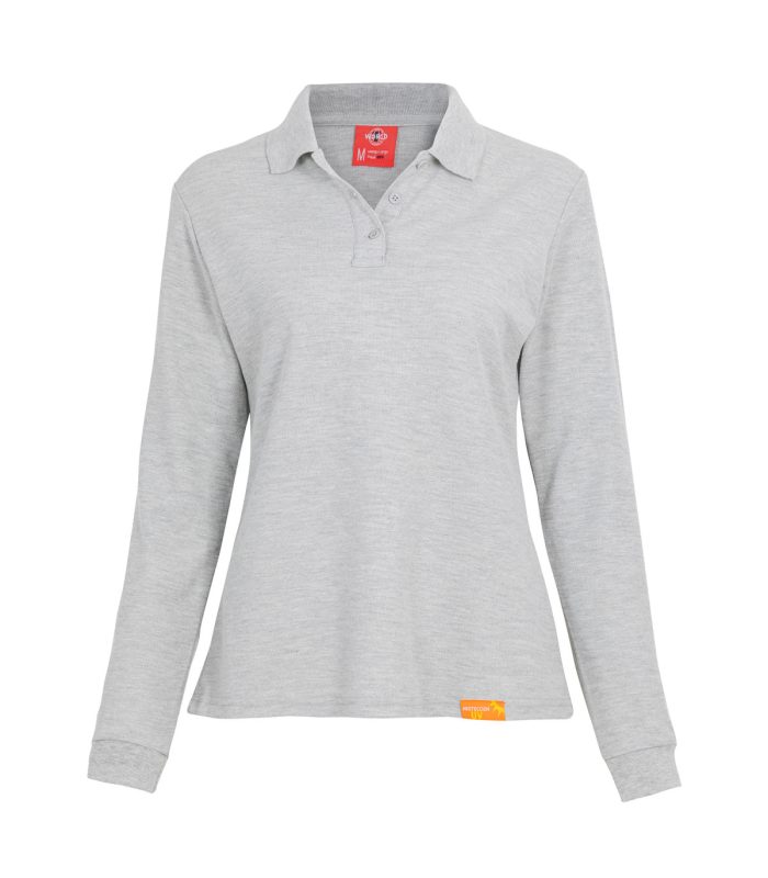 Polera Pique 60_40 M_Larga-0114M - Imagen 1