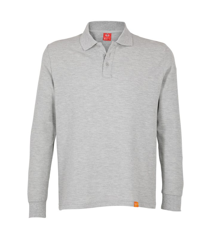 Polera Pique M_Larga 60_40-0114H - Imagen 1