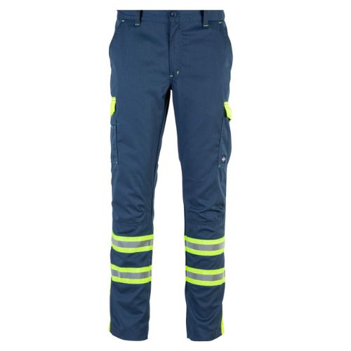 1 Pantalon cargo de gabardina bi-color cinta dia/noche - Imagen 1