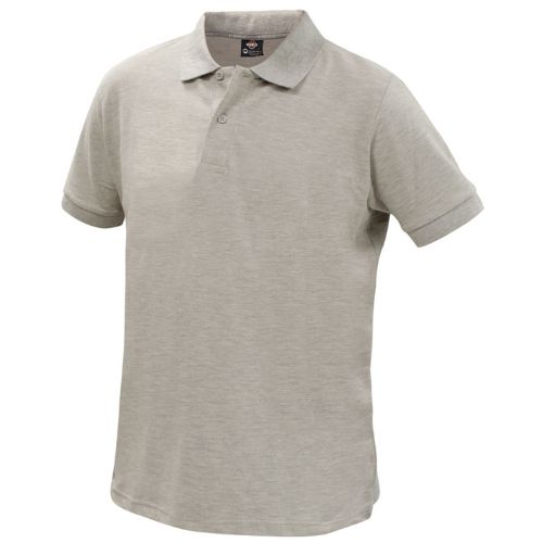 Polera Confort Spandex M_C Hombre Gris-1 Polera Cuello Camisero Confort Spandex M/C Hombre - Imagen 1