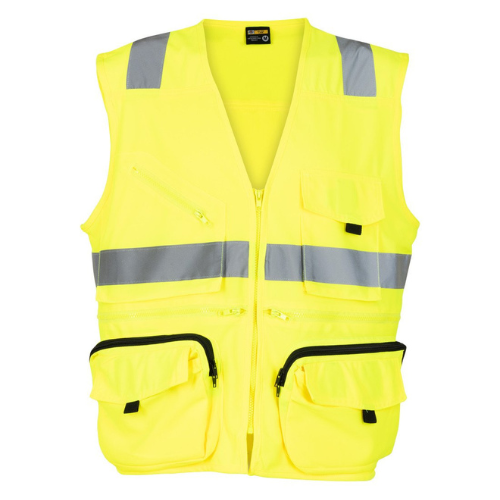 Geologo Tricot Amarillo-1 Chaleco Geólogo Vial Tricot - Imagen 1