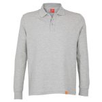 Polera Pique Manga Larga 60/40 Hombre