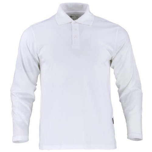 Polera DryFresh Smooth M_L Hombre Blanco-1 Polera DryFresh Smooth M/L Hombre - Imagen 1