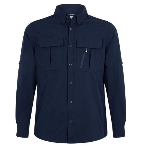 Camisa Abelia Azul-1 (2) Camisa Abelia Outwork - Imagen 1