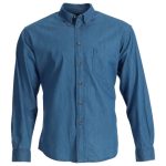 Camisa Mezclilla 100%alg.