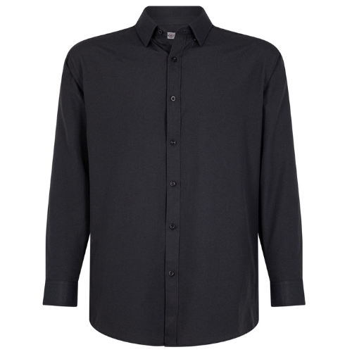 Camisa Oxford Negro-1 Camisa Oxford Negro - Imagen 1
