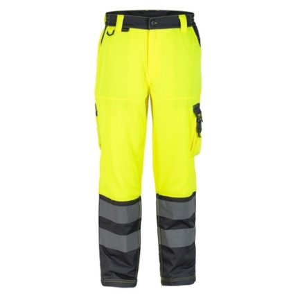 Pantalon Cargo Gabardina Alta Visibilidad Clase-2