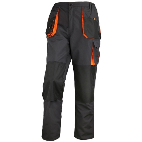 Pantalón Cargo Canvas Actium Gris_Naranjo-1 Pantalón Cargo Canvas Actium - Imagen 1