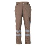 Pantalon Cargo Canvas Alerce Con Cinta Reflec.