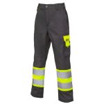 Pantalon Cargo Gabardina Alta Visibilidad Clase-1